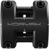 PRO Koryak 3FIVE alloy mountain bike stem with 35mm length and 0-degree angle for riser handlebars, designed for durability and performance.