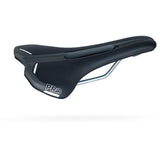 PRO Griffon CRMO bike saddle with durable rails and PU padding, designed for comfortable cycling and high performance.
