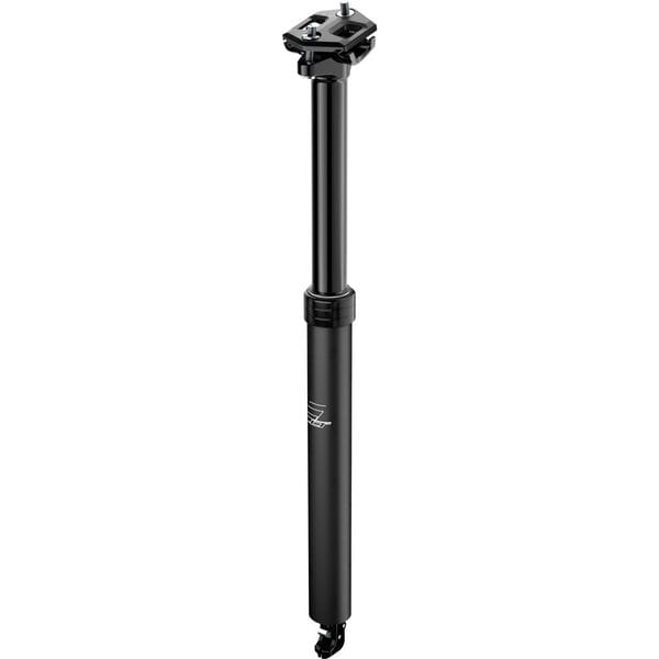 PRO LT 150mm internal dropper seatpost for mountain bikes with cable routing options, showcasing sleek design and smooth operation.