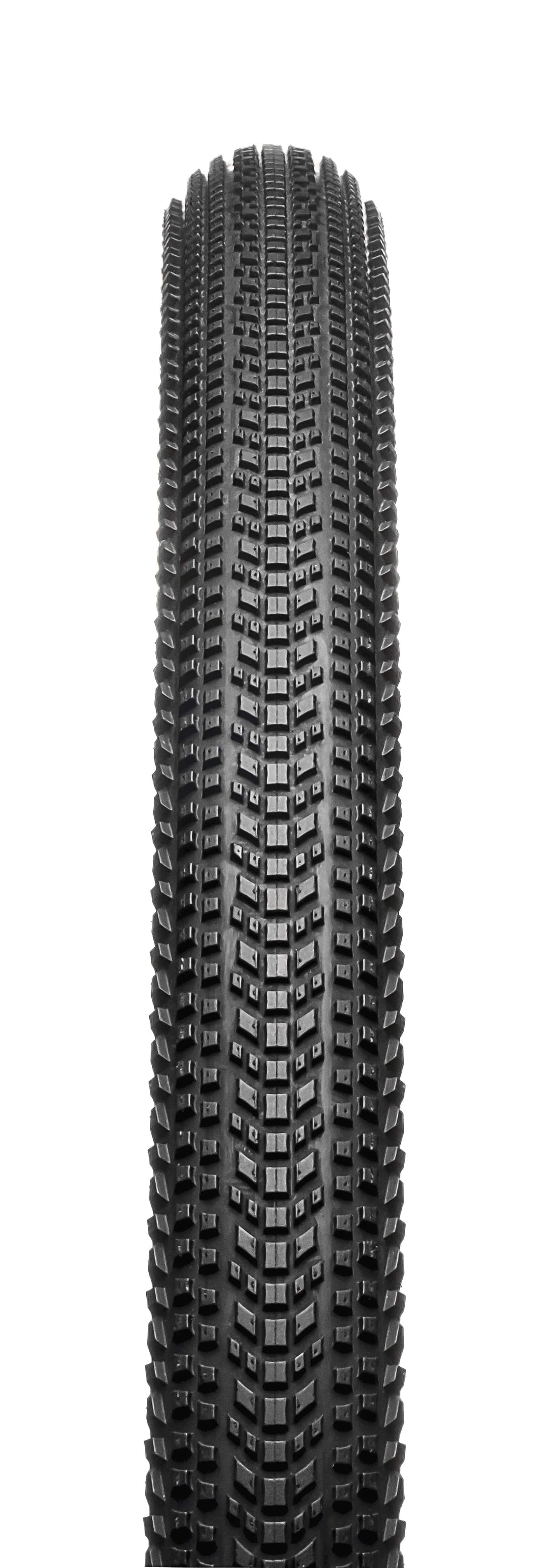 Hutchinson Touareg gravel tyre 650x47 with tan wall and tubeless-ready design, shown mounted on a bicycle wheel.