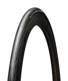 Hutchinson Blackbird all-season road bike tube with puncture protection, black rubber tire for road cycling components.