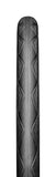 Hutchinson Blackbird All Season Road Tube Type Tyre with puncture protection in black, designed for road cycling.