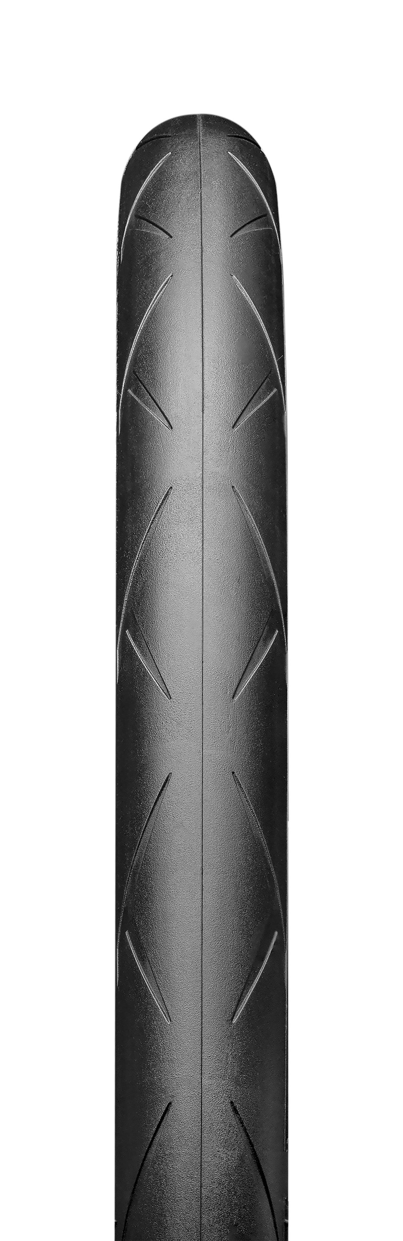 Hutchinson Blackbird Race tubeless ready hookless road bike tyre mounted on wheel, high-performance cycling component.