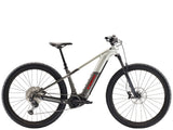 Trek Powerfly+ 6 Gen 5 electric mountain bike with 29-inch wheels and Shimano Deore XT drivetrain, ready for off-road adventure.