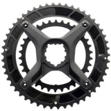 Praxis Works CR LT2 X-Ring and Spider Kit for 3-bolt direct mount bicycle chainring setup.