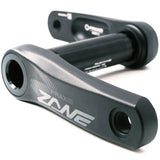 Praxis Works Zane Youth DM M30 MTB short crank arms, 150mm length, black bicycle component for mountain biking.