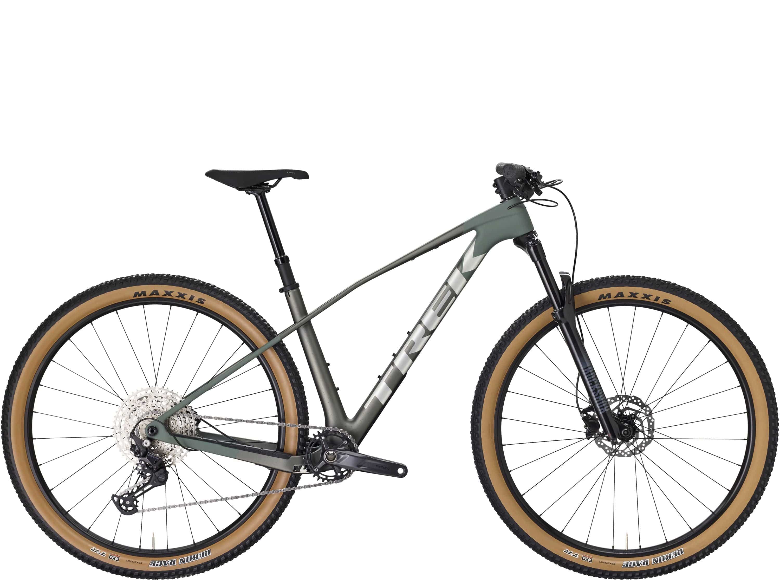 Trek Procaliber 9.5 Gen 3 mountain bike featuring IsoBow frame technology and 26-inch wheels for trail riding.