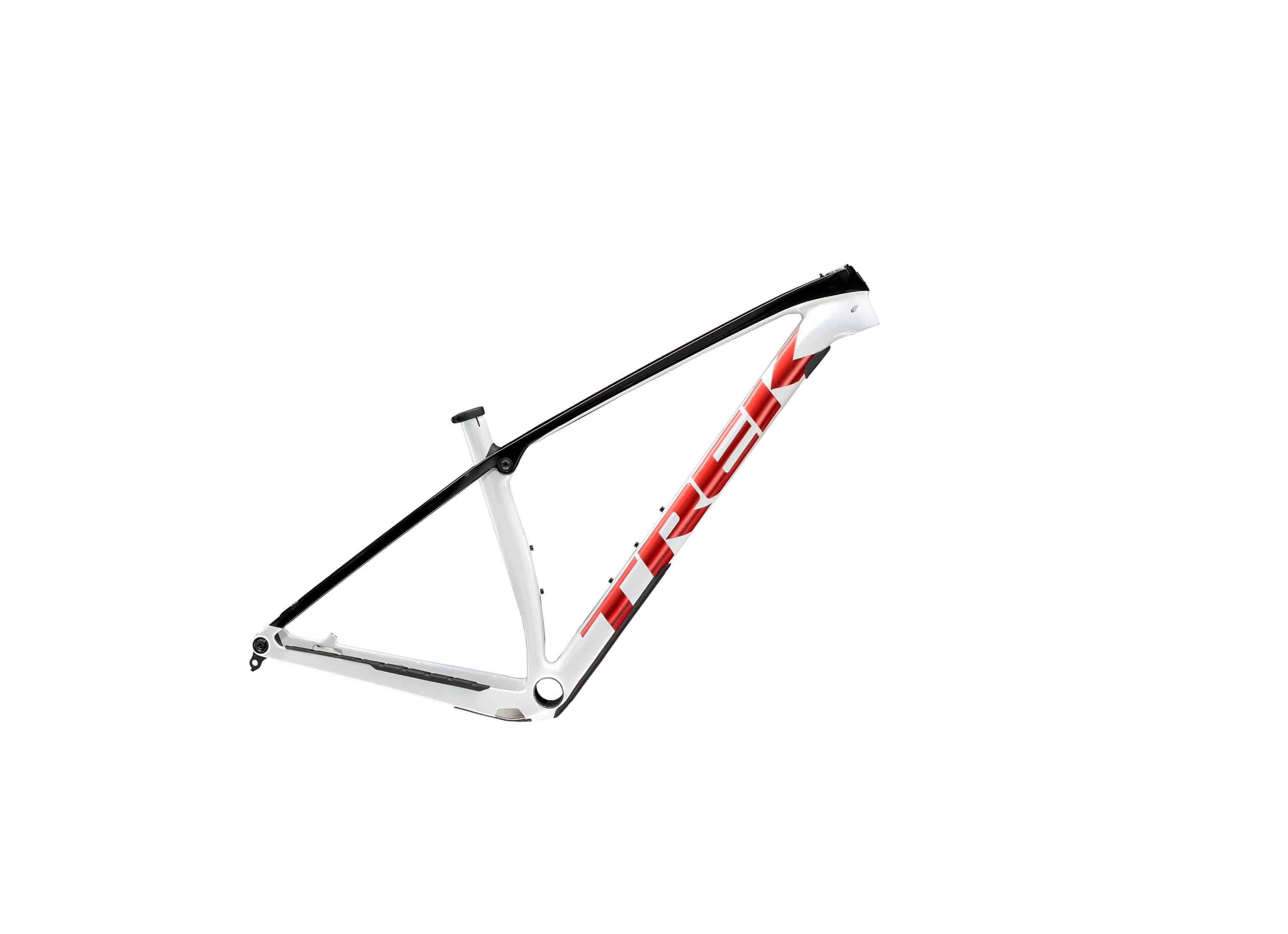 Trek Procaliber MTB frameset with IsoSpeed decoupler and internal cable routing, showcasing the lightweight bike frame design.