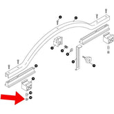 Park Tool 1130-2 - Sliding block set screw for WAG-4
