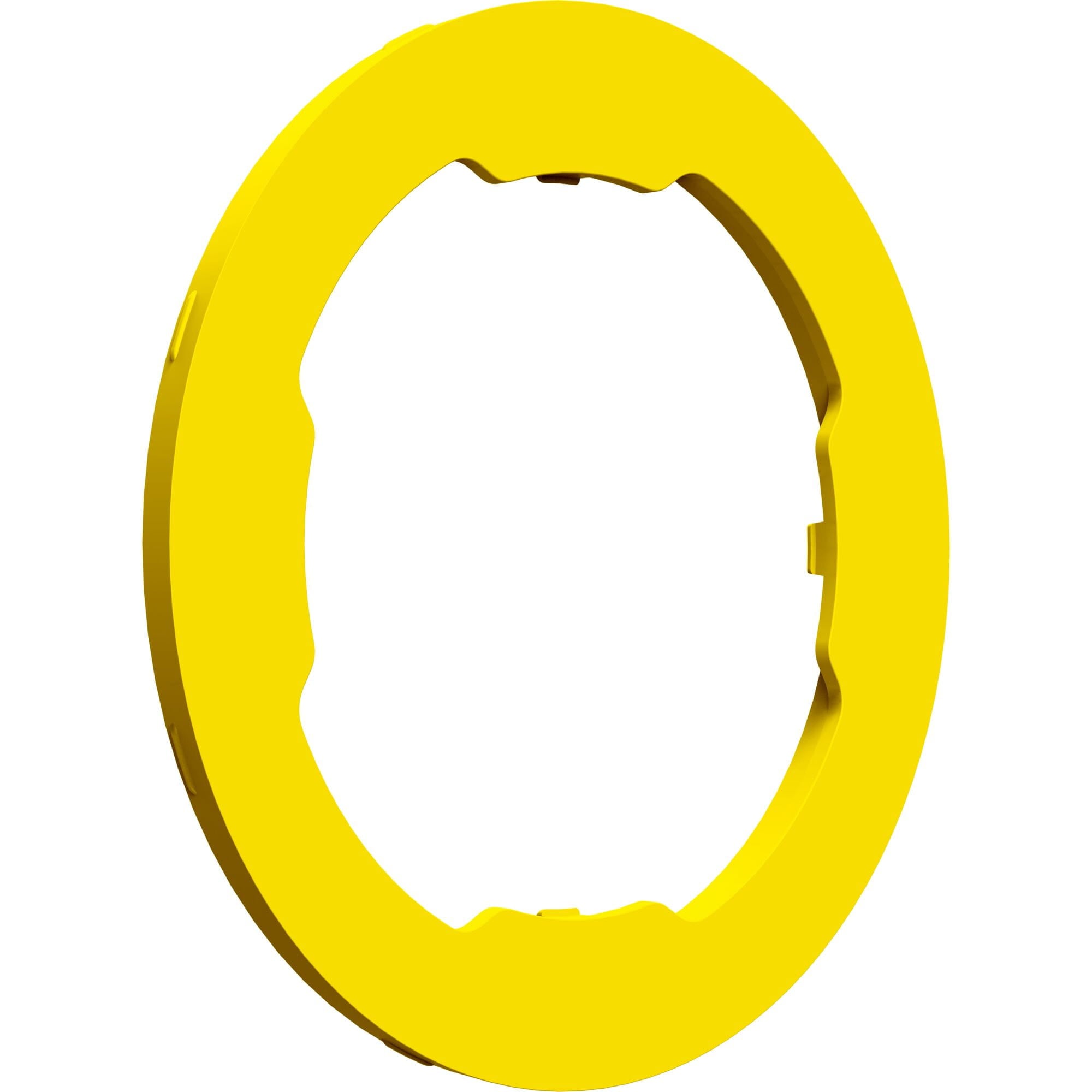 Yellow Quad Lock MAG Ring replacement accessory for MAG cases, designed for secure smartphone mounting and easy attachment.