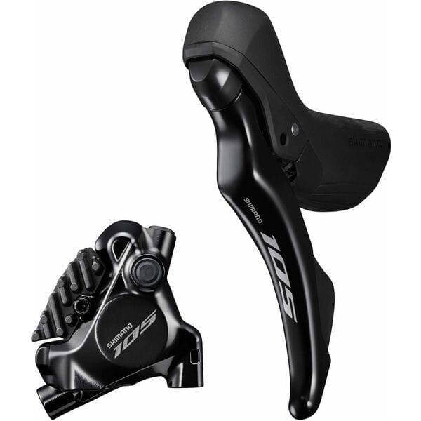 Shimano Road Shifters - ST-R7120 105 hydraulic disc STI set, flat mount calliper