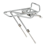 Surly 8-pack front Porteur rack for fat bikes and 29+ wheels, durable bicycle accessories with sturdy metal construction.