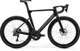 Merida Reacto 8000 MY26 road bike with Shimano Ultegra Di2 electronic groupset and hydraulic disc brakes, black satin finish.