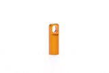 Fatty's Valve Dustcap with integrated valve removal tool, gold-colored workshop accessory for easy tire valve maintenance.