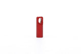Red Fatty's valve dustcap with integrated valve removal tool, designed for easy workshop maintenance and tire care.
