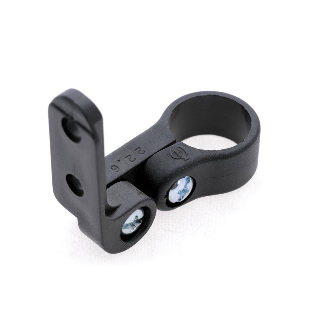 ID HI-Viz adjustable seatpost bracket for rear reflector, fits 4 tube sizes, bike accessories, lightweight and durable design