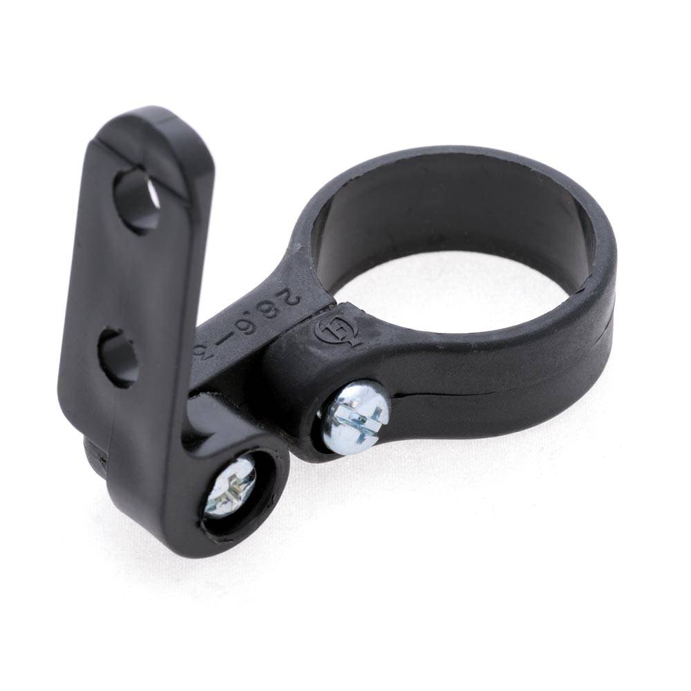 ID HI-Viz adjustable seatpost bracket for rear reflector, fits 4 tube sizes, bicycle accessories for enhanced visibility.