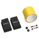 Surly tubeless conversion kit for Other Brother Darryl fatbike rims, includes components for easy tubeless setup.