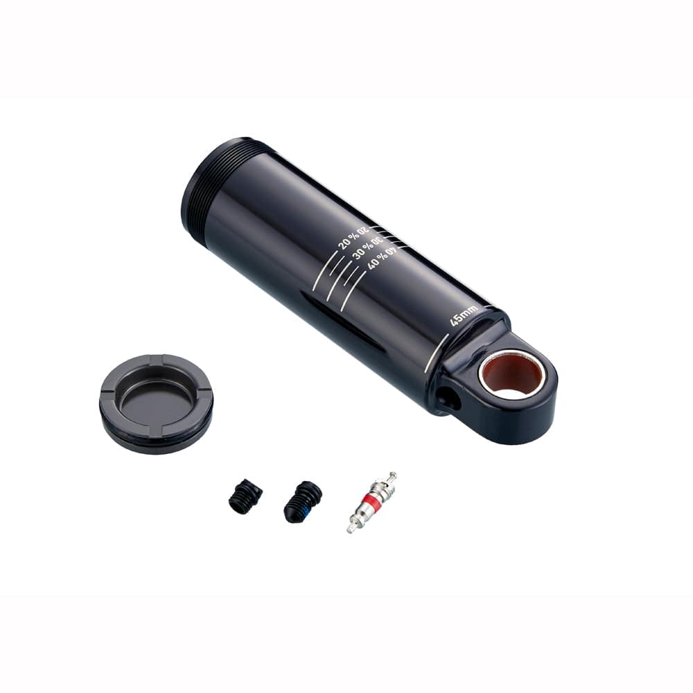 RockShox Spare - Rear Shock Spare Parts Damper Body/IFP Standard Eyelet 45mmIncludes Damper BodyIFP, Valve Core and Caps) - Deluxe A1/ Super Deluxe A1 (2017+)