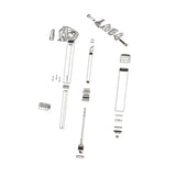 RockShox Spare - SeatPost Spare Parts Clamp Nut and Bolt Kit Includes Clamp Nuts and Bolts Only) Reverb & Reverb Stealth B1(2017)