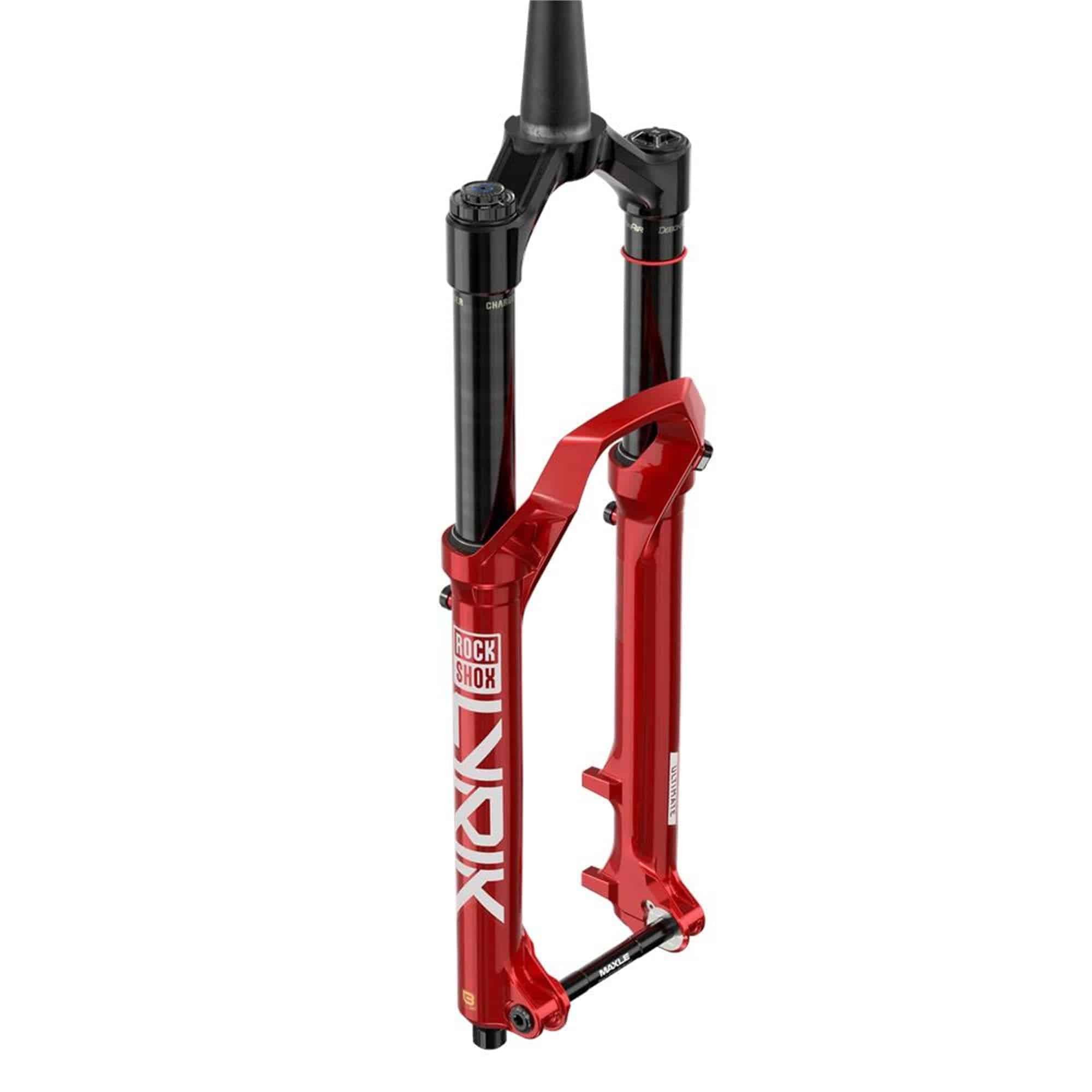 RockShox Lyrik Ultimate CHARGER 3.1 RC2 27.5-inch boost mountain bike fork with DebonAir+ suspension and 15x110mm boost axle.