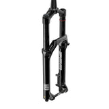 RockShox ZEB Ultimate 29-inch mountain bike fork with Charger 3.2 RC2 damper and LinearXL spring, mounted on a bike.