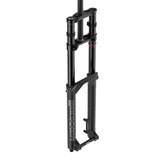 RockShox BoXXer Ultimate Charger 3.2 D2 downhill mountain bike fork with robust suspension components and gold-colored stanchions.