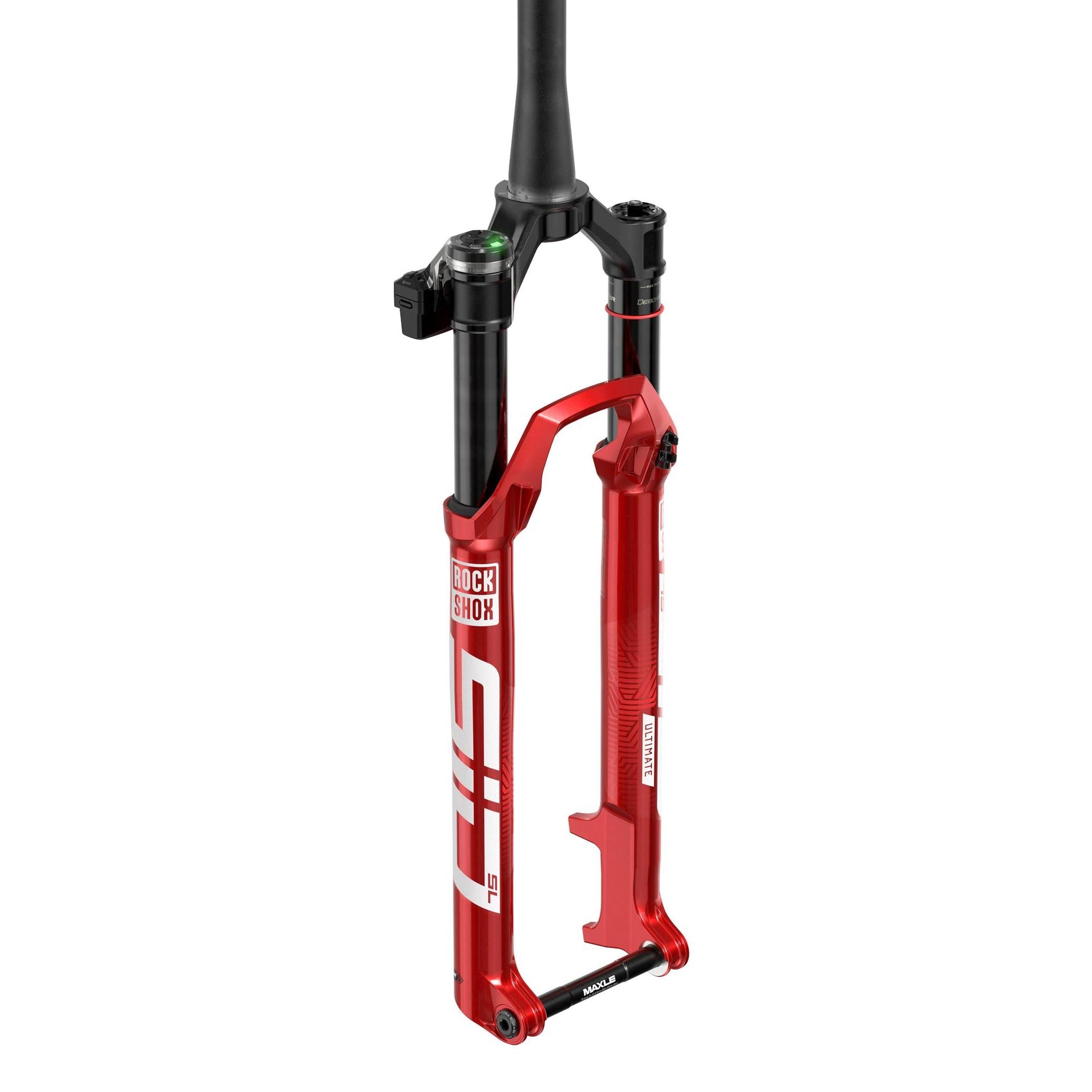 RockShox SID SL Ultimate Race Day XC fork with Flight Attendant system, lightweight mountain bike suspension component.