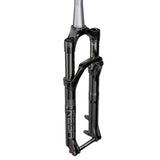 Rock Shox Crown 26-inch MTB fork with tapered aluminum steerer, Solo Air suspension, 40mm offset, and 15x100mm axle.