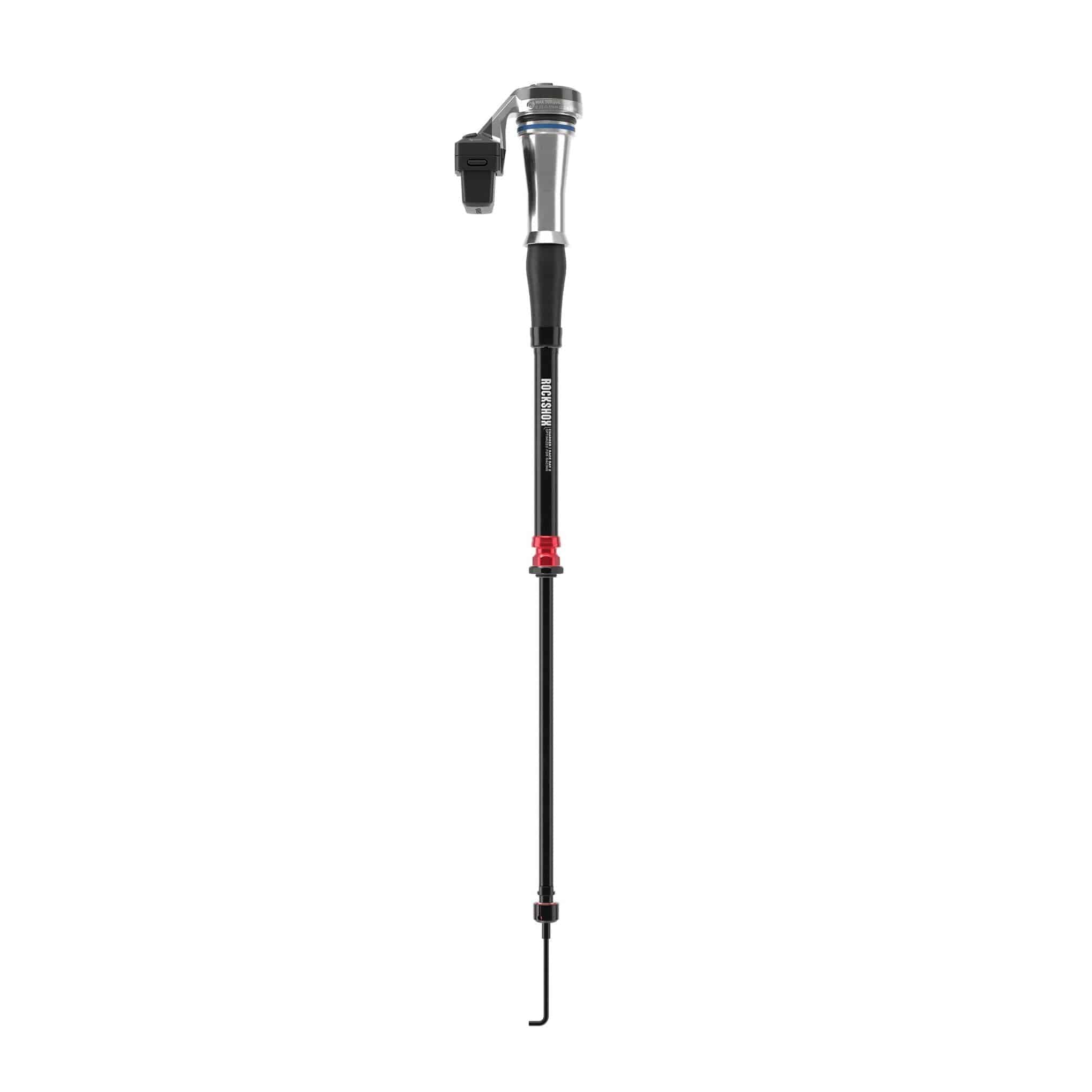 RockShox Damper Upgrade Kit - Flight Attendant Charger Raceday2 (Includes Complete Damper, Module, Battery, Charger)(Power Meter/Pedal Sensor Not Included)