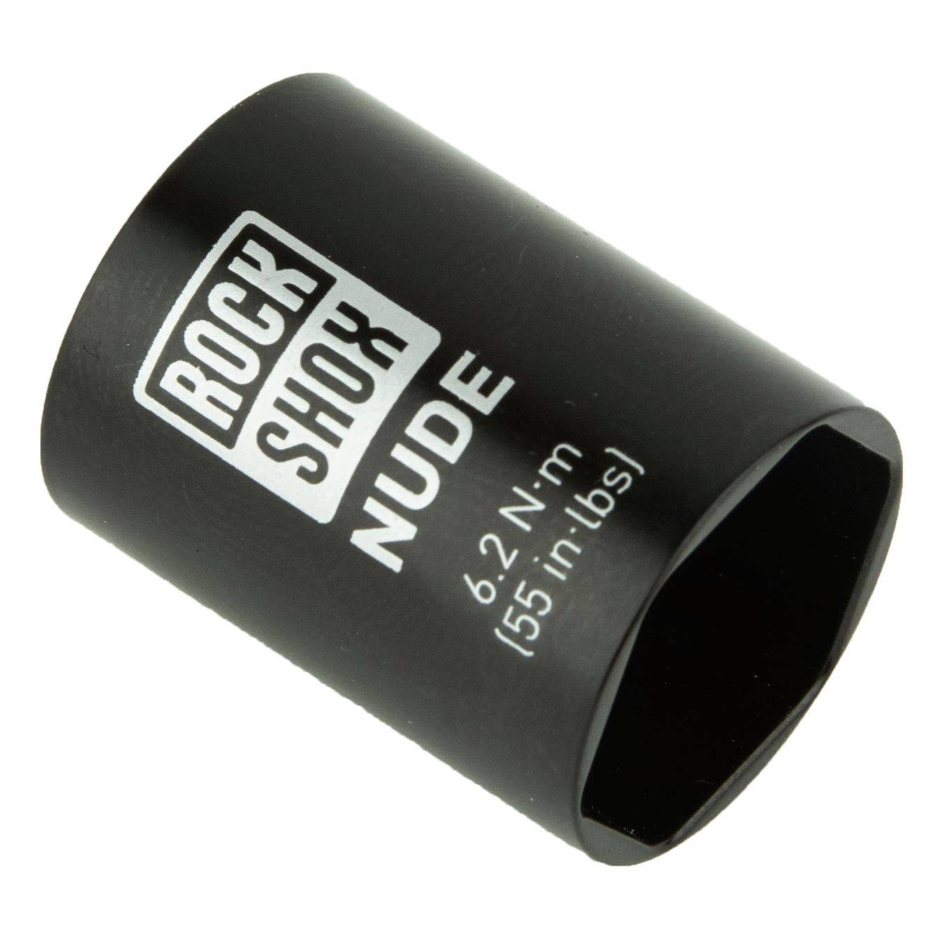 Sram RockShox AM RS Tool Piston Bolt Socket for suspension fork maintenance, component spare part for bike suspension repair.