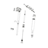 Rockshox Spare - Seatpost Post Clamp Kit - (Includes Clamp, Nuts & Bolts) - Reverb AXS A1 (2020)
