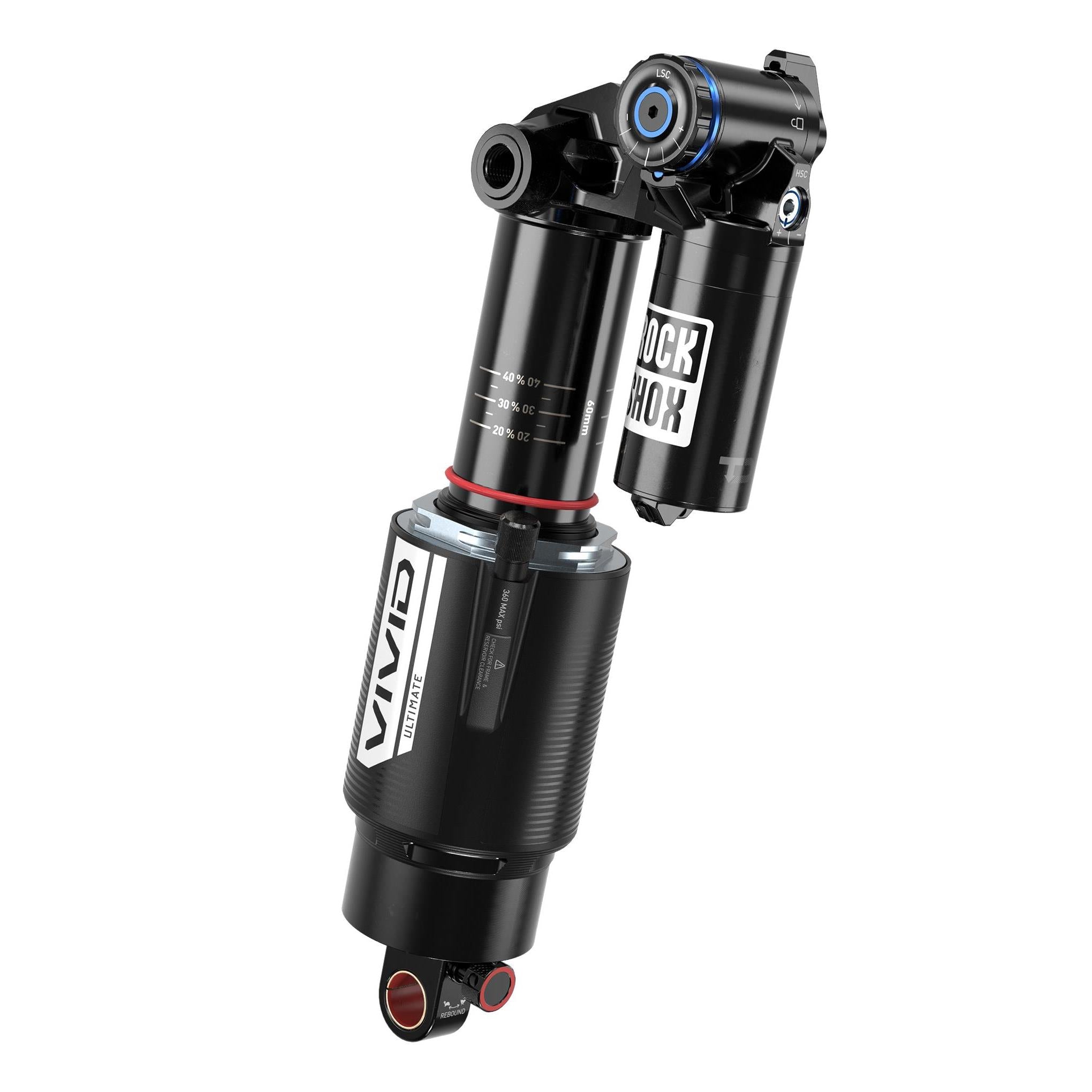 rock shox rockshox rear shock rear shock vivid ultimate dh rc2 standard trunnion c1 p125869