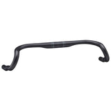 Ritchey RL1 Venturemax 44cm black road handlebar with ergonomic design for gravel and road bikes, mounted on a bike.