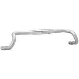 Ritchey Classic VentureMax Road Handlebar in polished silver, ergonomic gravel bike component with lightweight aluminum construction.