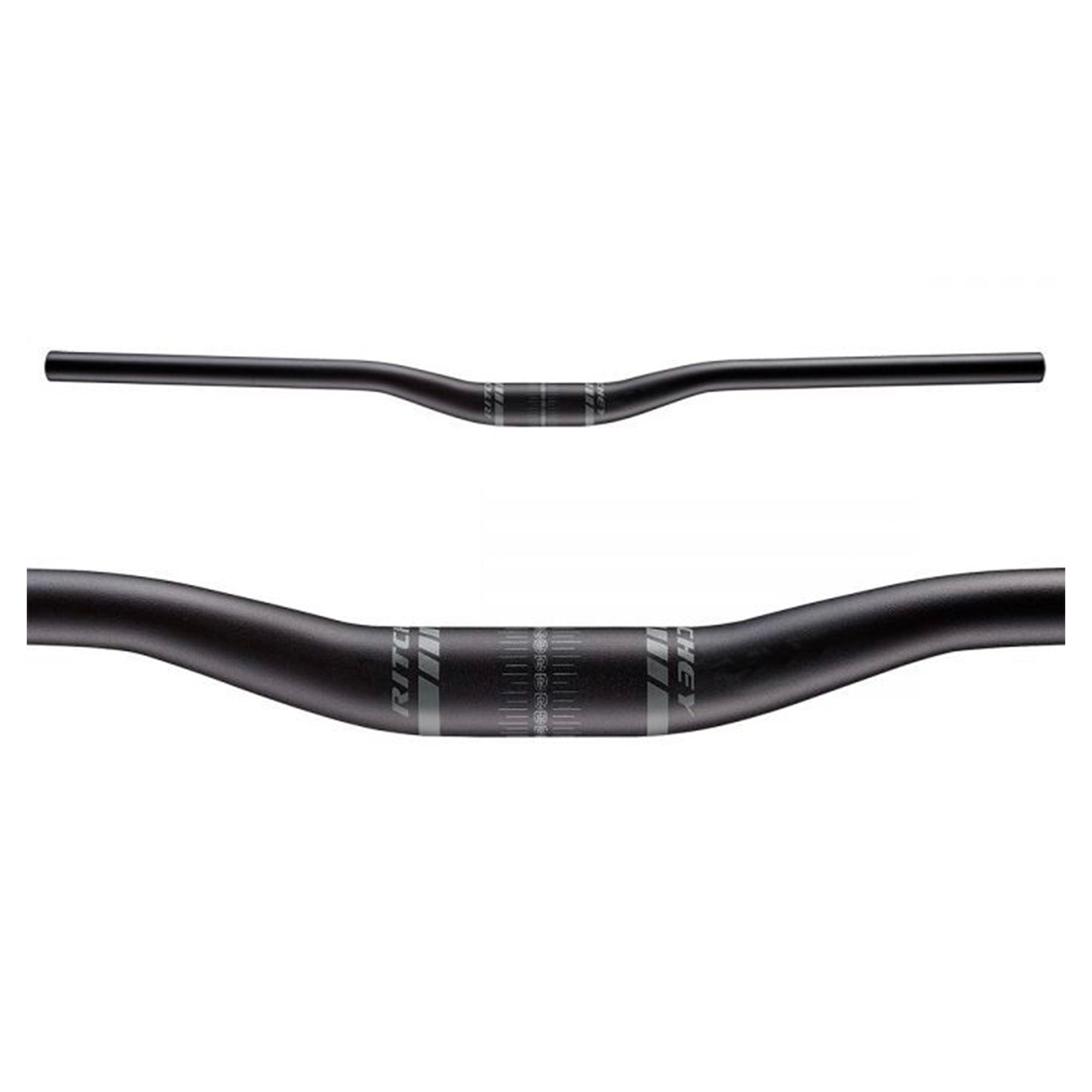 Ritchey Comp Rizer MTB handlebar with 31.8mm clamp, wide grip, lightweight mountain bike component for off-road riding.