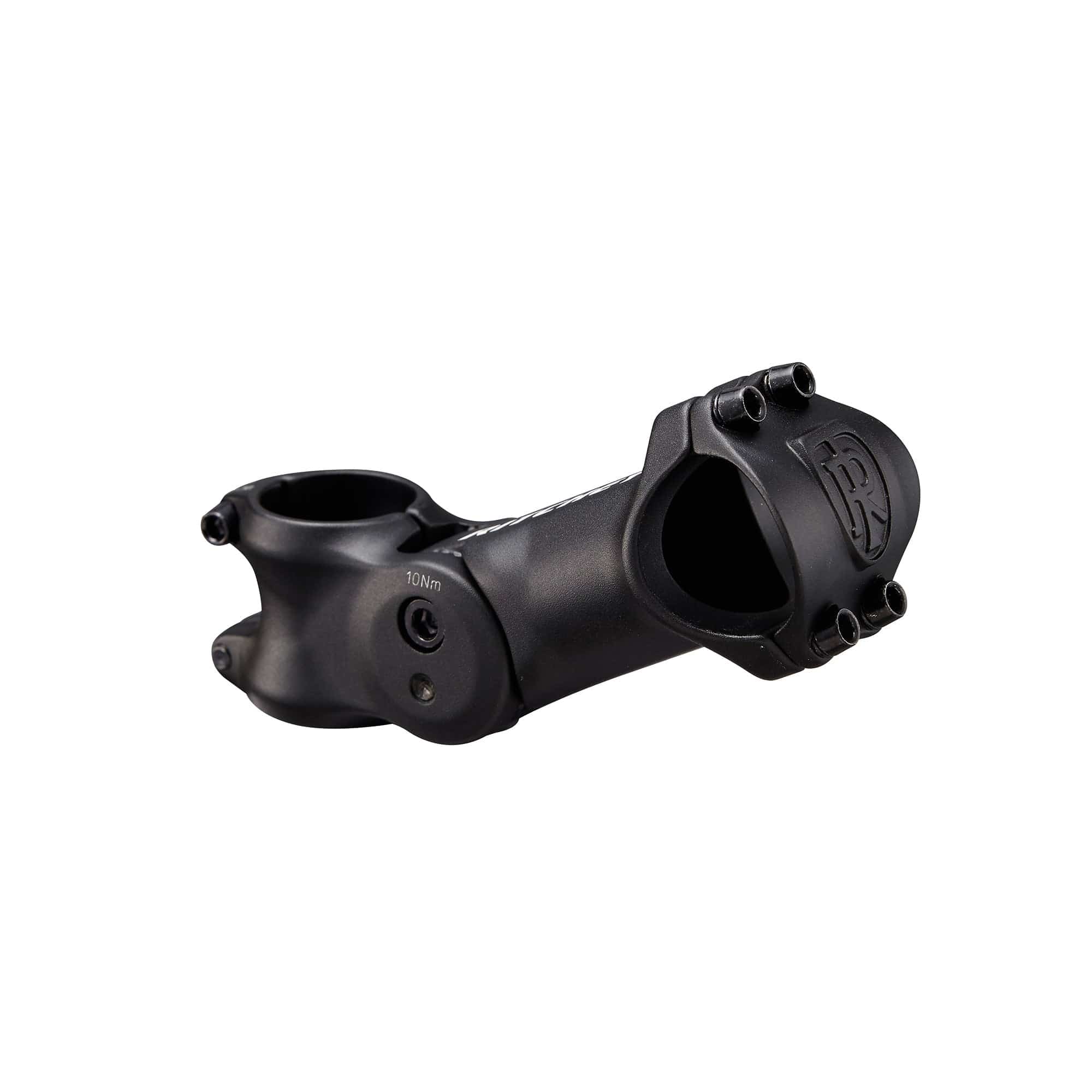 Ritchey 4-Axis adjustable bike stem with +/-55° height adjustment, 31.8mm clamp, metal construction for mountain or road bikes.