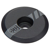 Ritchey Comp stem top cap BB in black with compression bolt for 1-1/8 inch bike stems, showing detailed view of component.