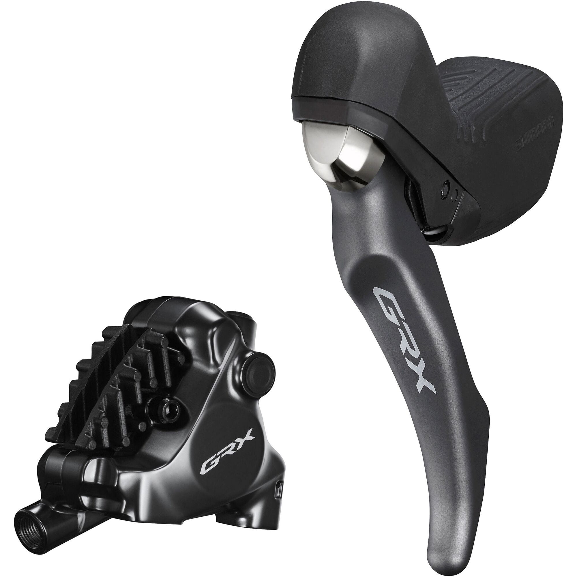 Shimano GRX BL-RX810 GRX hydraulic disc brake lever bled with BR-RX820 calliper