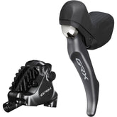Shimano GRX BL-RX810 GRX hydraulic disc brake lever bled with BR-RX820 calliper