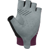 Shimano men's cycling gloves with breathable fabric, reflective pattern, and sustainable materials for comfortable riding.