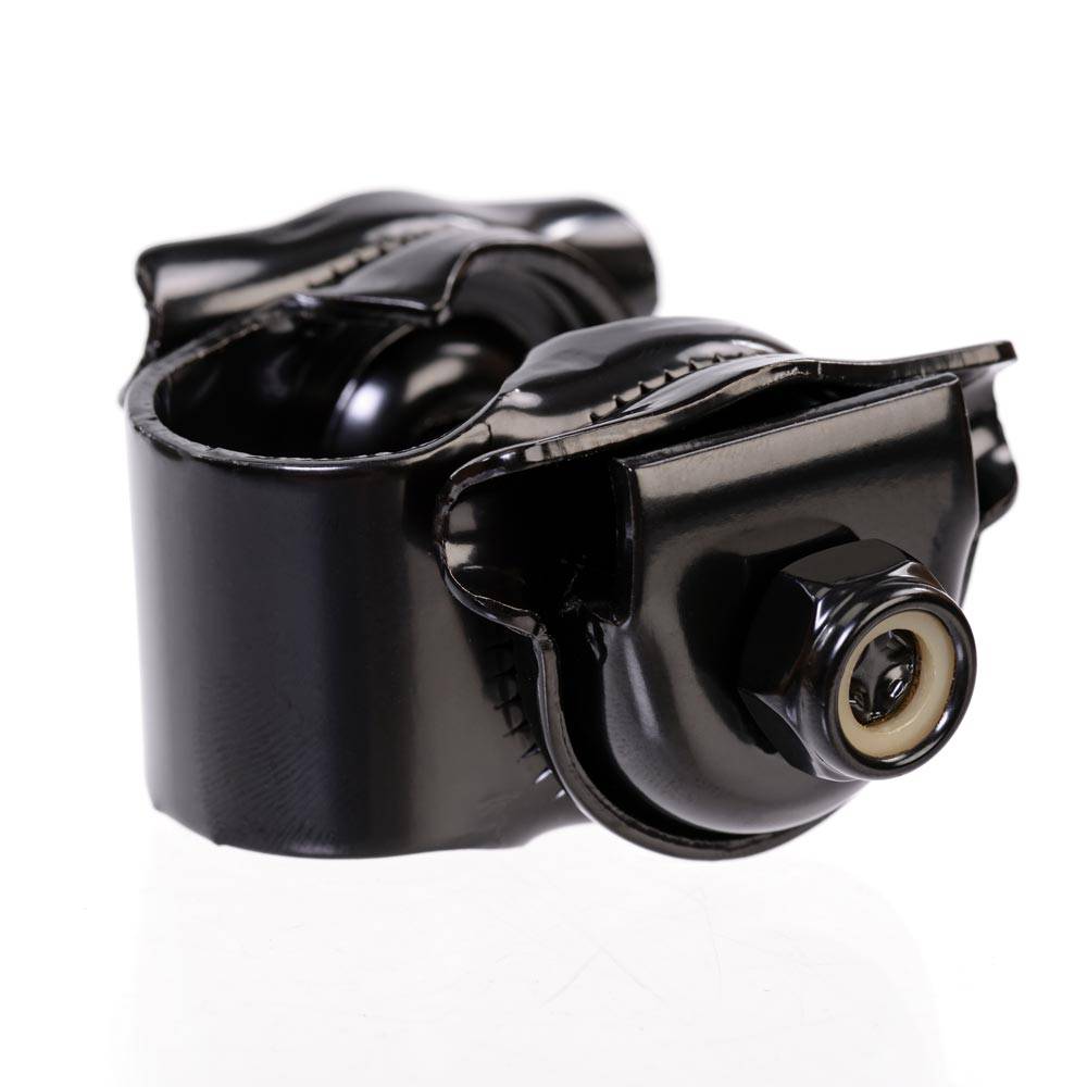 Passport Standard Saddle Clamp for twin-rail saddles and seat post accessories, showing the sturdy metal clamp with bolts.