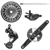 Sram Eagle 90 Dub Groupset (Rear Der, Trigger Shifter W Clamp, Crankset Dub Mtb Wide W Dm 32T T-Type Chainring W/2 Guards, Gx T-Type Chain 126L, Cs Xs-1275 Blk 10-52T)
