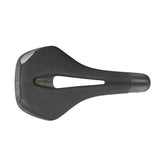 Selle Italia ST5 Flow commuter saddle with Hi-Viz inserts, ergonomic design for comfort and safety on city bikes.