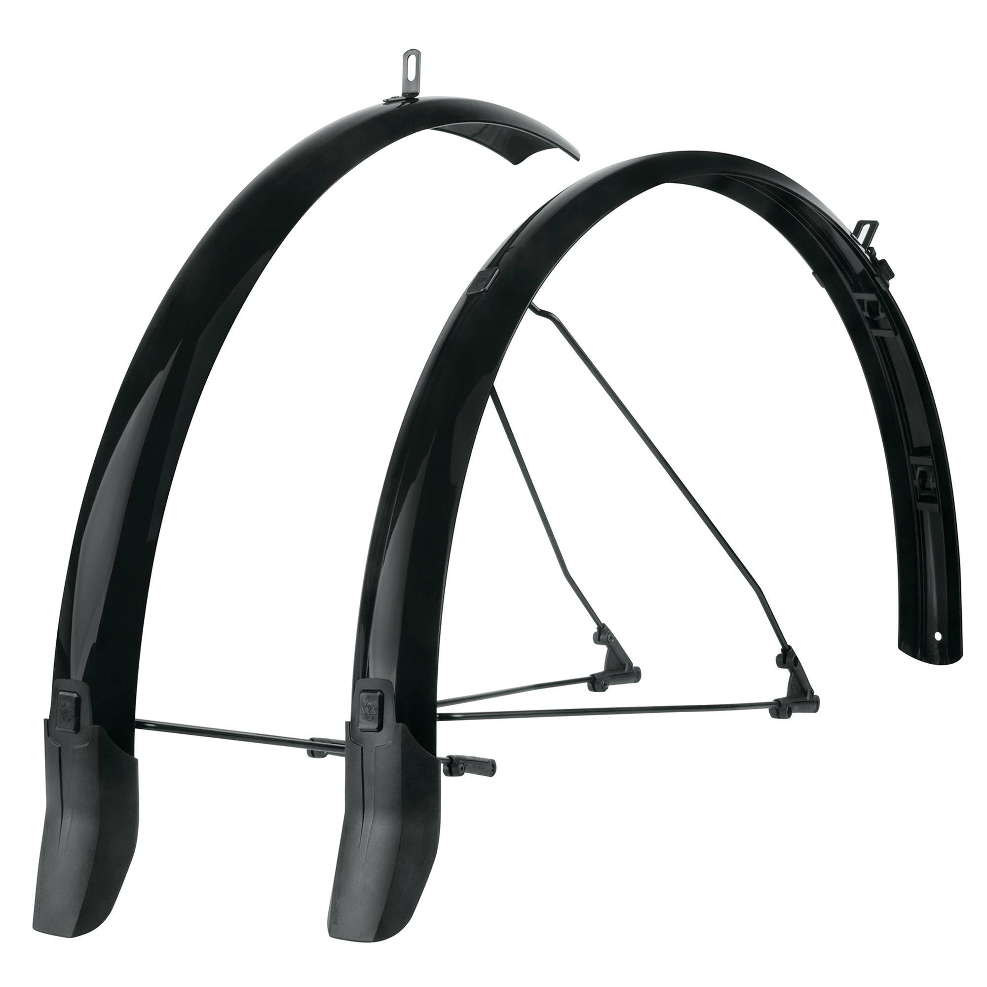 SKS Bluemels 28-inch mudguard set with MK cable management system, durable bicycle accessories for mud and water protection