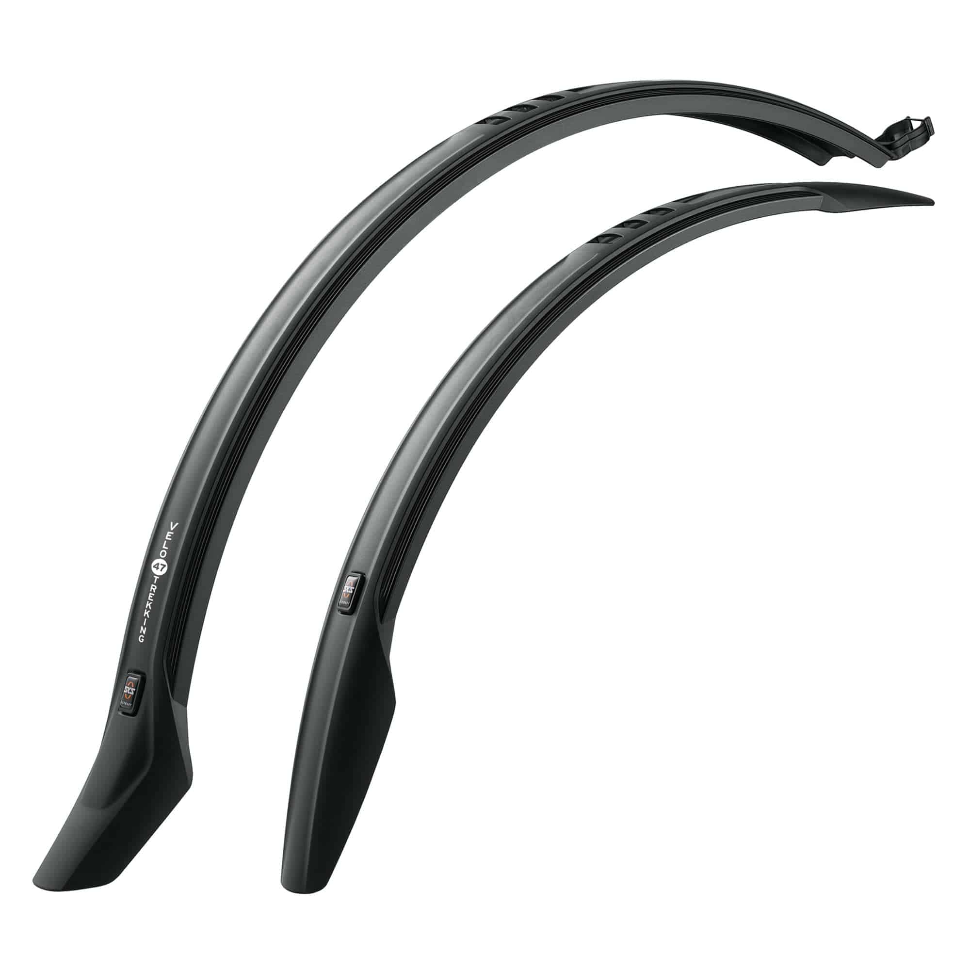 SKS Velo mudguard set for 26 and 28-inch wheels, fits 47-65mm tires, bike accessories with front and rear fenders.