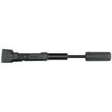 SKS Injex bike pump with MV EASY valve head for Presta and Schrader valves, compact cycling accessories for inflation.