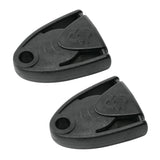 SKS Secu-Clip 3mm pump holder accessory mounted on a bike frame for secure SKS pump attachment.