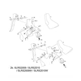 sram spares rear mech shifter lever assy kit apex rival 09 11 p44718