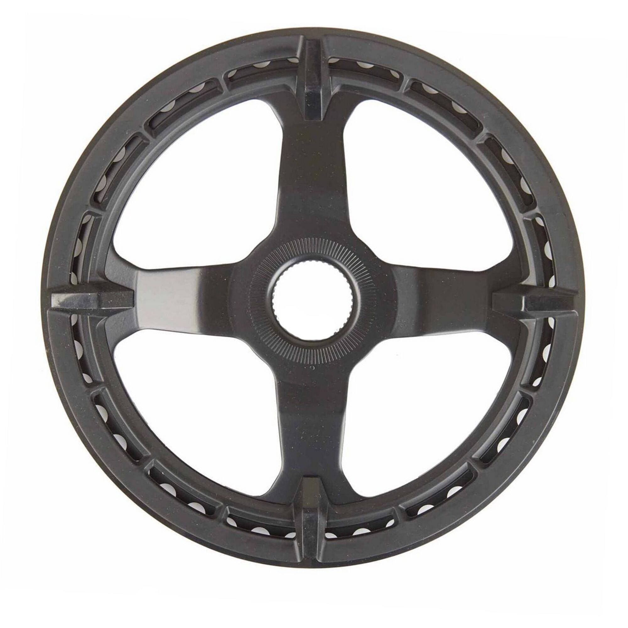 Shimano STEPS chainring for 9/10/11-speed e-bike drivetrains, showing the black Shimano SM-CRE50 component with gear teeth.